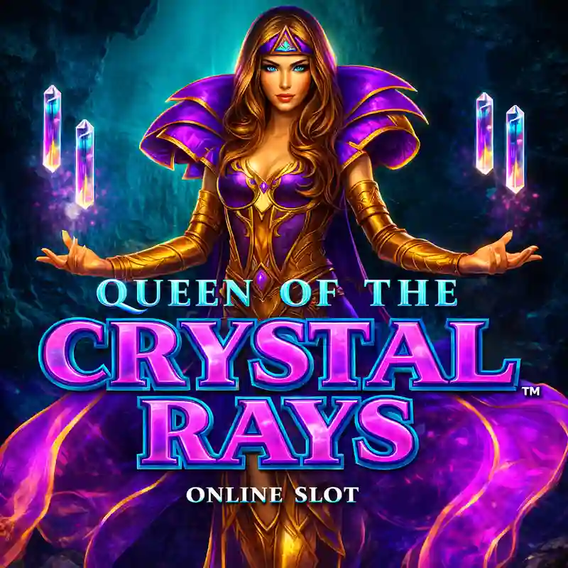 Queen of Crystal Rays Casino Game Interface